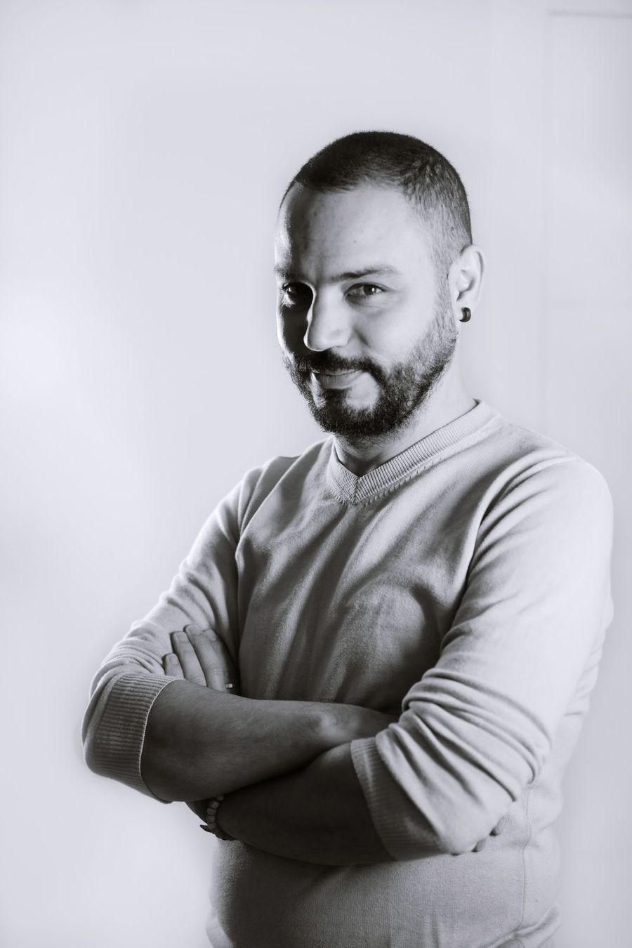 Portrait of Maher Ben Khalifa, creative director and filmmaker